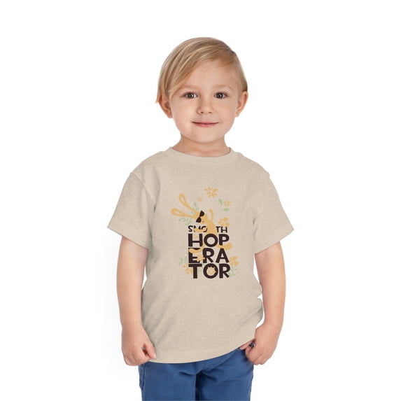 Smoot Hop era tor Jumping Rabbit Toddler Short Sleeve Tee