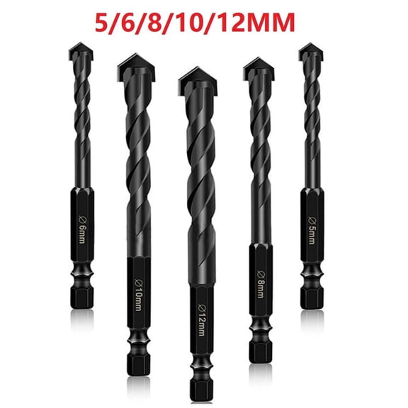 Smooth And Accurate Multifunctional Carbide Drill Bits For All Drilling Tasks 8Mm Fangkenuo