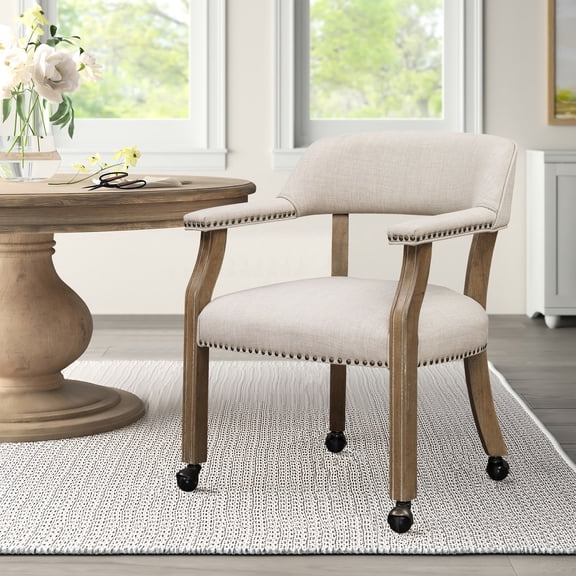Smooth Ball Casters / For Easy Movement / Effortless Chair Mobility