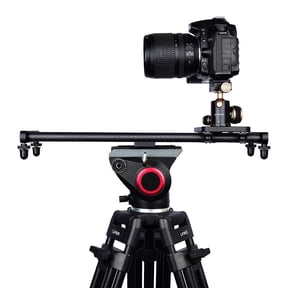 Smooth Camera Follow Focus Rail/Video Stabilizer Rail Suitable for Smartphone, DSLR, to 5kg