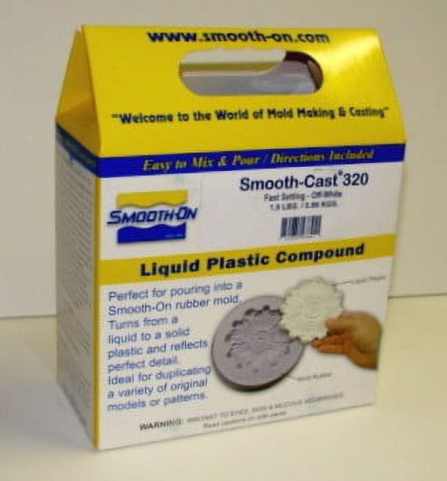 Smooth Cast 320 Fast Setting Urethane Liquid Plastic Casting Compound  2-Part (Pint) 