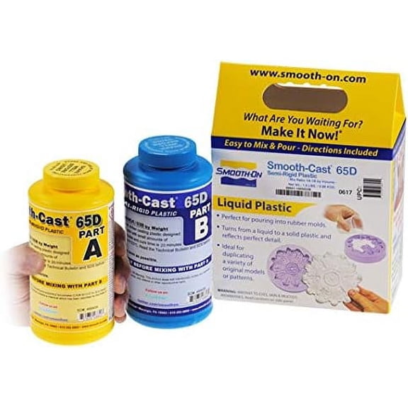 Smooth Cast 65D - Semi-Rigid Urethane Casting Resin - Pint Unit