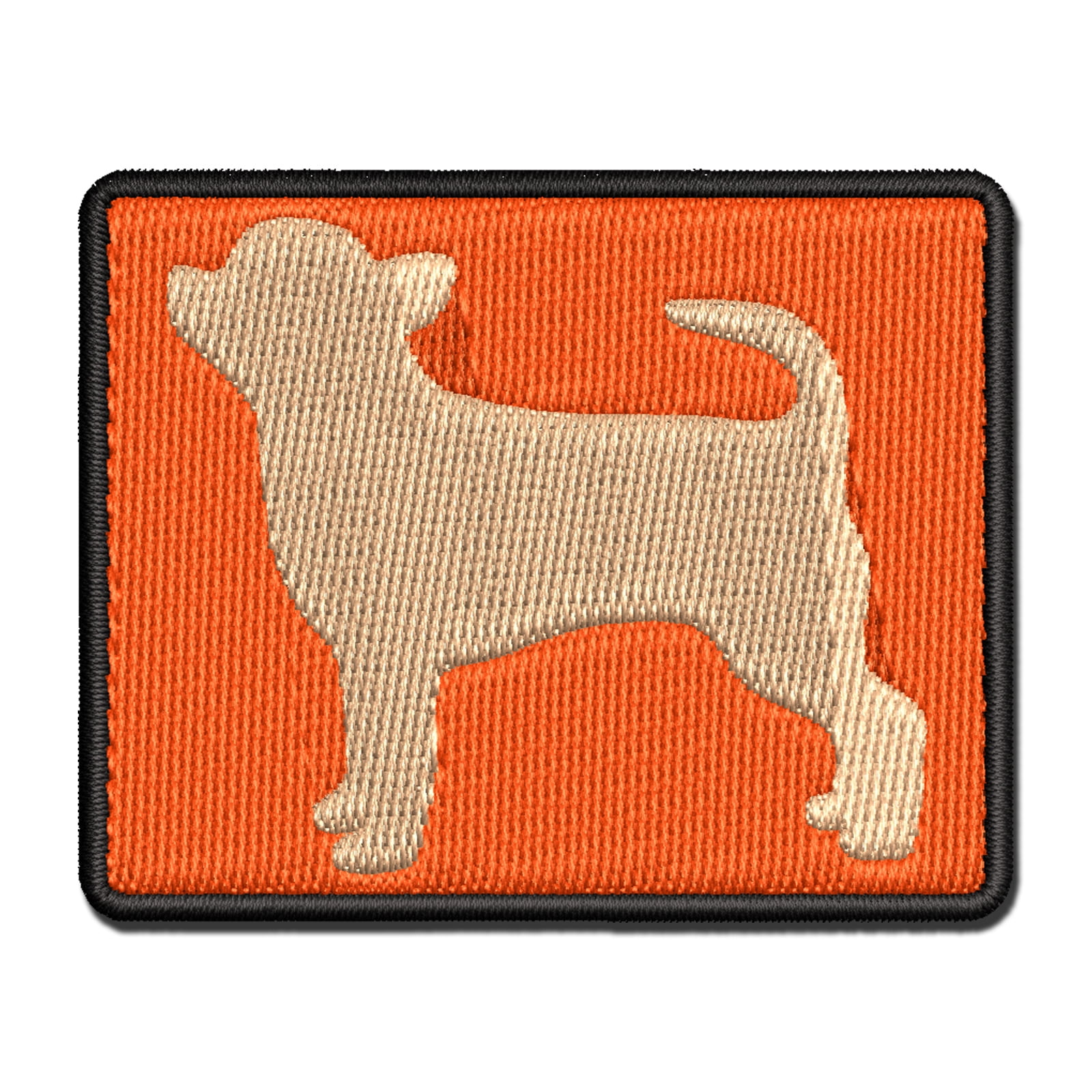 Smooth Coat Chihuahua Apple Head Dog Solid Applique Multi-Color Embroidered Iron-On Patch - 3.5 Inch Large