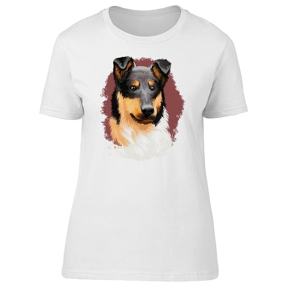 Smooth Collie Dog T-Shirt Men -Image by Shutterstock, Male 3X-Large