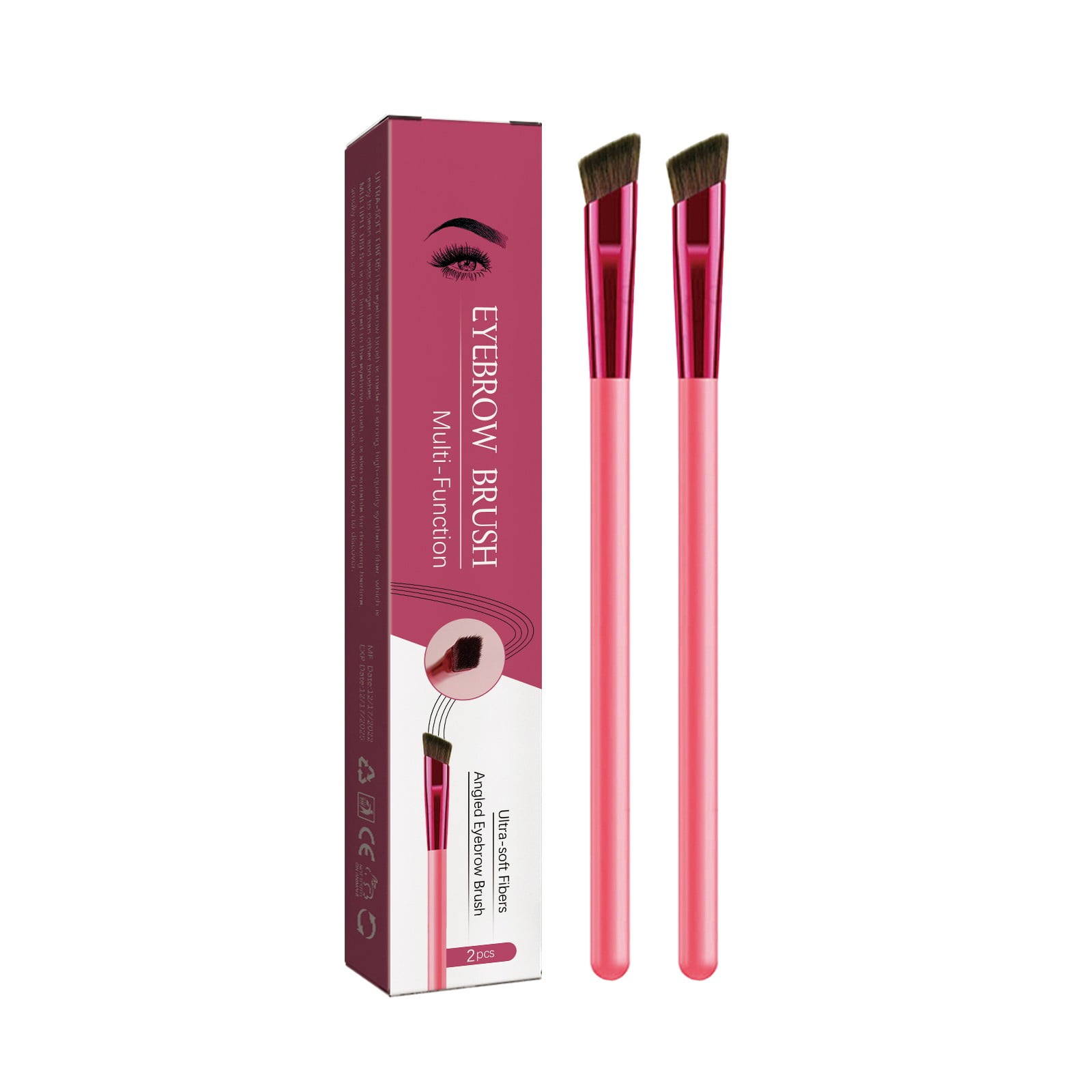 Smooth Color Preserving Natural Multipurpose Eyebrow Pencil Easy To Color Convenient To Use 2pc