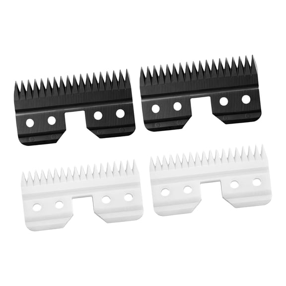 Professional Pet Hair Cutter Blade 18 Teeth Replacement Heads for Trimmers Ensuring Sharpful and Stable Performances