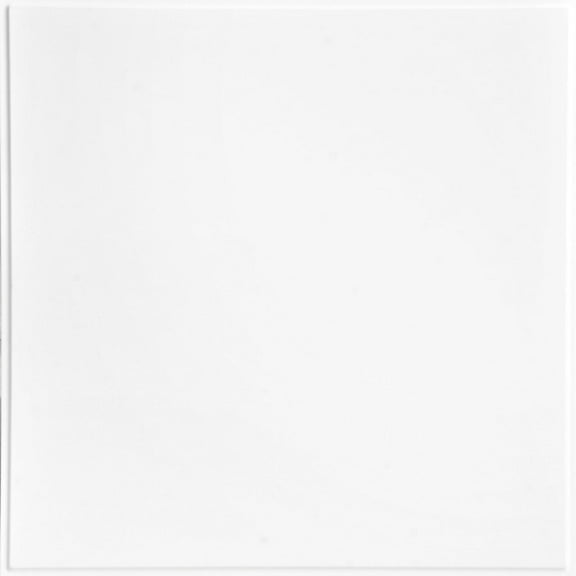 Smooth Deluxe 24 in. x 24 in. Revealed Edge Lay-in Tegular Ceiling Tile in Gloss White (120 Sq.Ft / Pack) - 30 Pieces