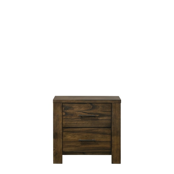 Smooth Drawer Operation / Nightstand for Sleep Area / Warm Oak Finish Appeal