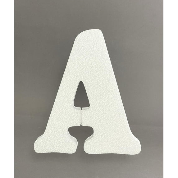 Smooth EPS Foam Letters Alphabet Numbers, 11", 1 PC MADE IN USA