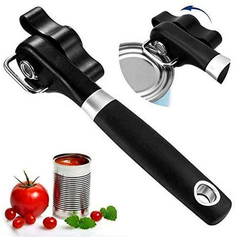 Zulay Kitchen Soft Edge Can Opener With Stainless Steel Blades and Large  Turn Knob, 1 - Food 4 Less