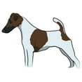 thumbnail image 1 of Smooth Fox Terrier Decal | Indoor/Outdoor | Dog Lover Super Cute Sticker for SUV Windows, Dorm Rooms, Bedroom, Offices | SignMission personalized gift | 36", 1 of 2