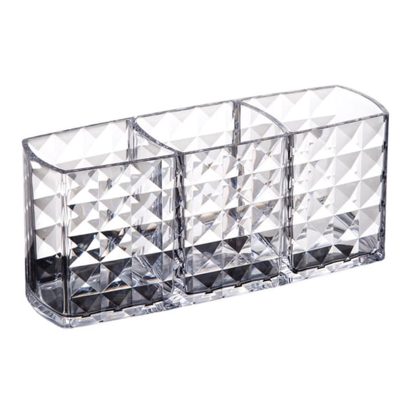 Smooth Front Makeup Brush Storage Container Large Capacity Bathroom Organizers Unseamed Blending Into Home Decors