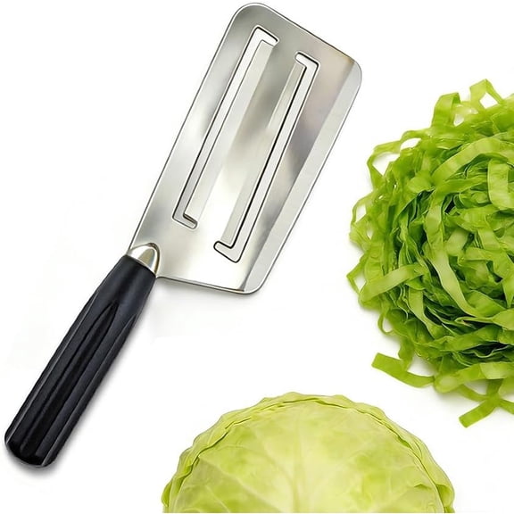 Smooth Glide Stainless Steel Grater, Smooth Glide Handheld Cabbage Shredder, Sharp Vegetable Slicer for Coleslaw, Salad, Kitchen Helper