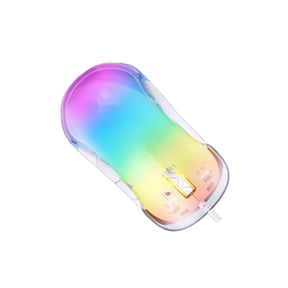 Smooth Glidings Gaming Mouse with NonSlip Illuminated Scroll Wheel and Precise Trackings for Any User