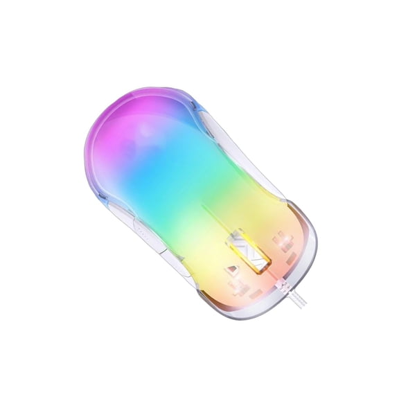 Smooth Glidings Gaming Mouse with NonSlip Illuminated Scroll Wheel and Precise Trackings for Any User