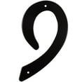 thumbnail image 1 of Smooth House Number, #9, 4 Inches, Matte Black by Stone Harbor Hardware, 1 of 1
