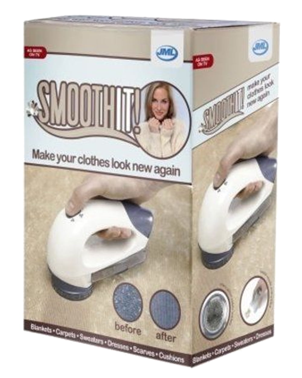 Smooth It Super Fuzz Lint Buster Fabric Shaver Fuzz Wizard Lint Balls