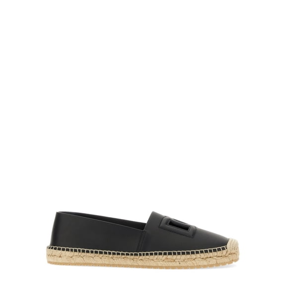 Dolce & Gabbana Espadrille With Logo Black (Men's)