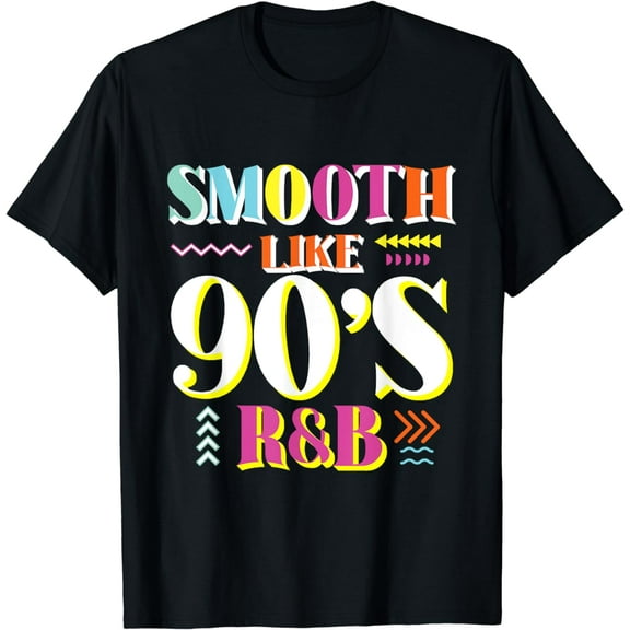 Smooth Like 90's R&B 1990's 90s I Heart the Nineties T-Shirt