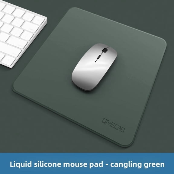 Smooth Liquid Silicone Mouse Pad Waterproof Easy to Clean Durable Non Slip Mat for Office Gaming Laptop Computer Home