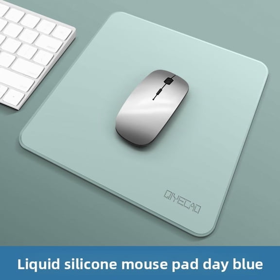 Smooth Liquid Silicone Mouse Pad Waterproof Easy to Clean Durable Non Slip Mat for Office Gaming Laptop Computer Home