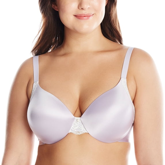 Smooth Luxe Women`s Embellished Extra Coverage T-Shirt Bra with Lift
