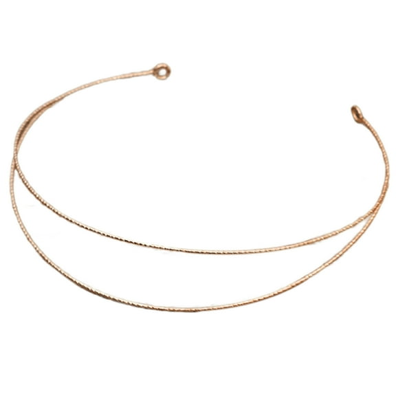Smooth Metal Headbands Frame for Tiaras Base Hairband Head Bands Bride Crown Base for Wedding