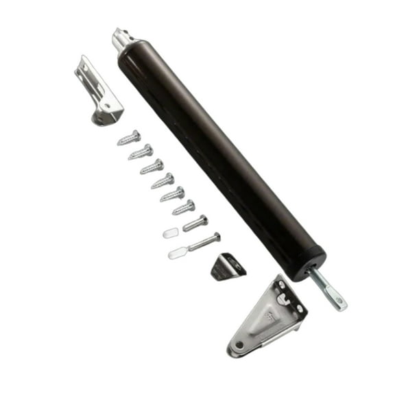 Smooth Motion Pneumatics Door Closers with Hold Open Snap Plate Home Accessory Portable for Standard Door Daily Use