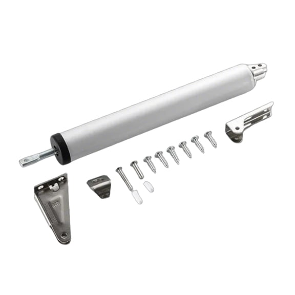 Smooth Motion Pneumatics Door Closing with Hold Open Plate Home Accessory Portable for Standard Door Daily Use