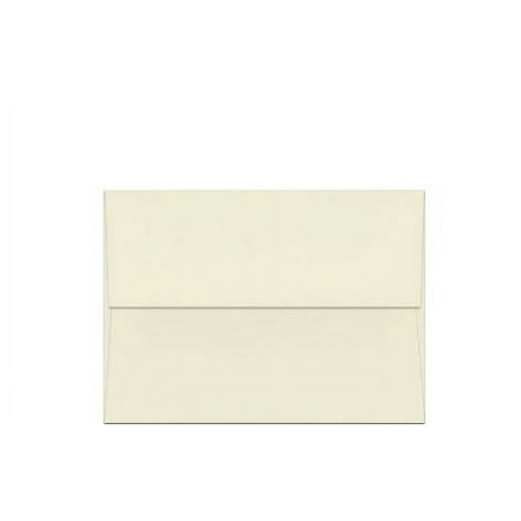 Smooth NATURAL WHITE A2 Envelopes 32T - 50 PK -- Quality A2 (4-3/8-x-5-3/4) 4X5 holds paper folded 4-ways -Great Invitation, Response and DIY Greeting Envelopes