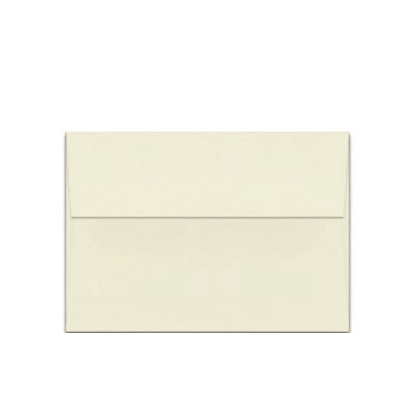 Smooth NATURAL WHITE A6 Envelopes 32T - 50 PK -- Quality A6 (4-3/4-x-6-1/2) 4X6 DIY, Social and Invitation Envelopes