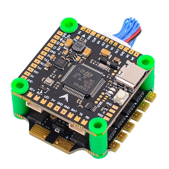 Smooth Navigation F405V3 Flight Controller, 60A Module, for Professional 2-6S Racings Precise Handling