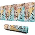 thumbnail image 1 of Smooth Navigation Large Desk Mat | Waterproof, Non-Slip | Abstract Art with Boho Leaves | Enhance Your Office Setup | Ideal for Laptop | 31.5 X 11.8 Inch, 1 of 7