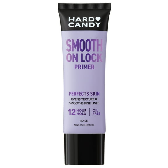 Hard Candy Smooth On Lock Silicone-Based Oil-Free Face, Primer, 12-Hour Hold, 1.52 fluid ounces