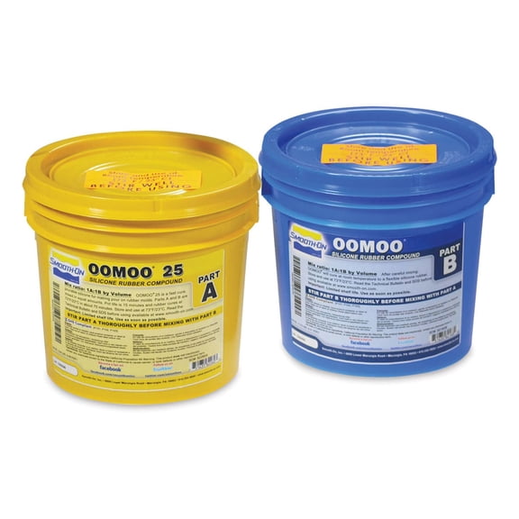 Smooth-On Oomoo Silicone Rubber 25, Gallon