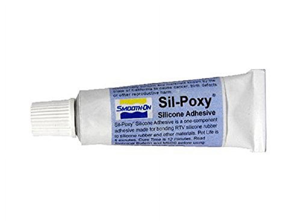 Smooth-On SIL-poxy Rubber Silicone Adhesive - 0.5 oz Tube Silpoxy