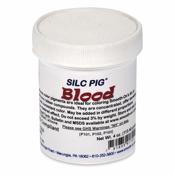 Smooth-On Silc Pig Silicone Color Pigment - Blood, 4 oz