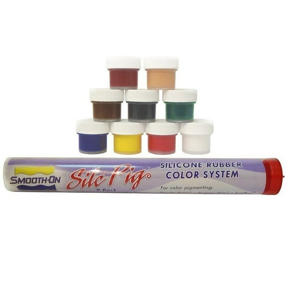 Smooth-On Silc Pig Silicone Color Pigment Sampler