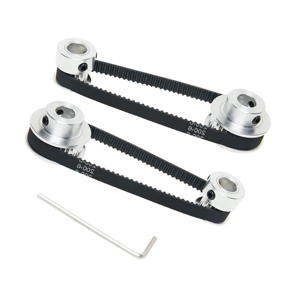 Smooth Operation Set of 2 Aluminum Timing Pulleys with 20&36 Teeth