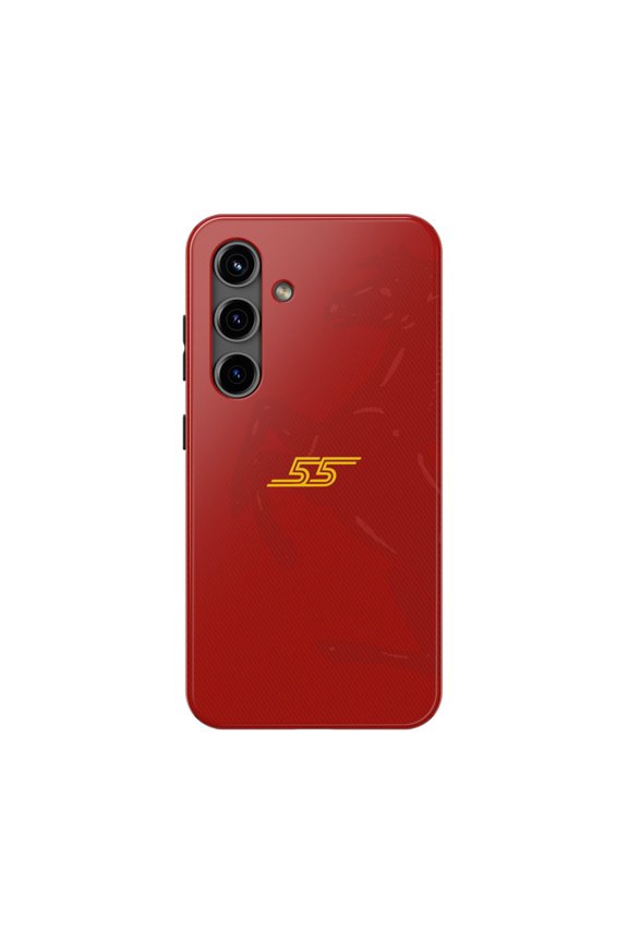 Samsung Galaxy S24 Carlos Sainz Red Phone Case