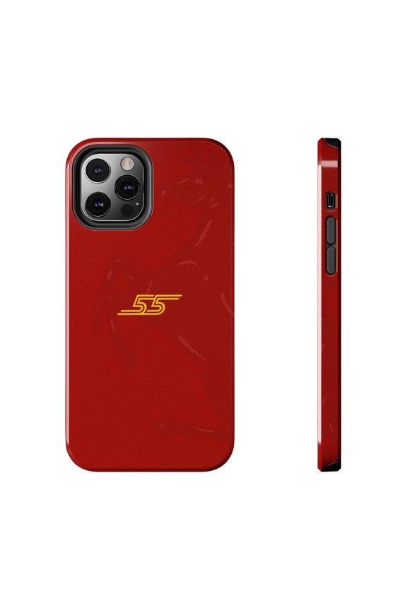 Apple iPhone 12 Pro Carlos Sainz Red Phone Case