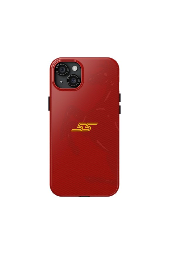 Apple iPhone 15 Plus Carlos Sainz Red Phone Case