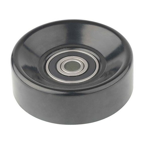 Smooth Pulley Accessory Belt Idler Pulley - Compatible with 1996 - 2002 Chevy Express 1500 1997 1998 1999 2000 2001