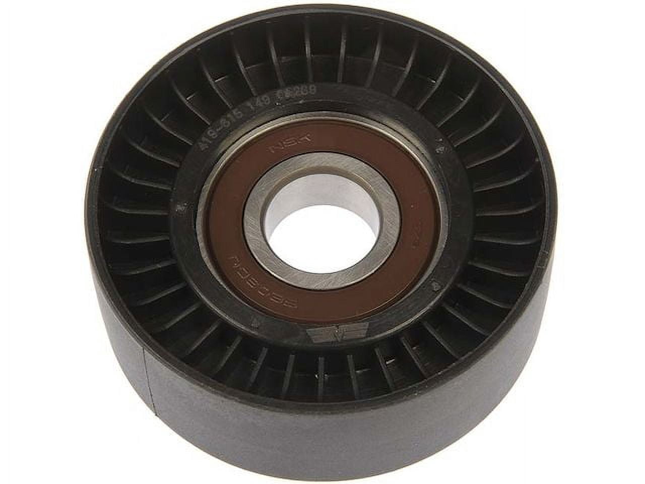 Smooth Pulley Accessory Belt Idler Pulley - Compatible with 2000 - 2005 Toyota Celica 1.8L 4-Cylinder 2001 2002 2003 2004