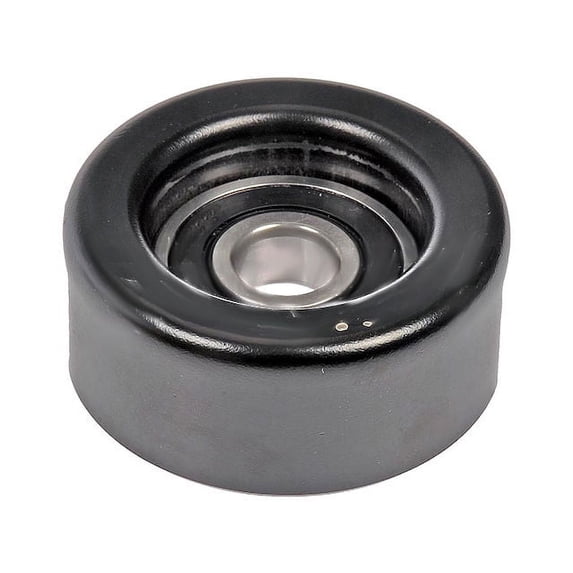 Smooth Pulley Accessory Belt Idler Pulley - Compatible with 2002 - 2006 GMC Envoy XL 4.2L 6-Cylinder - Dorman