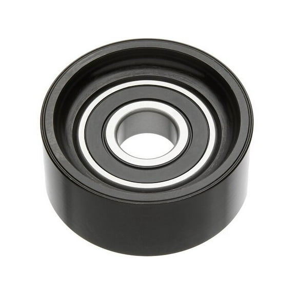 Smooth Pulley Accessory Belt Idler Pulley - Compatible with 2012 - 2013 Ford Explorer 2.0L 4-Cylinder Gas - Gates