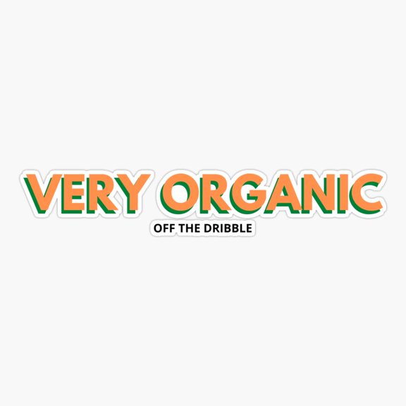 Smooth Rap Artist Inspired Sticker