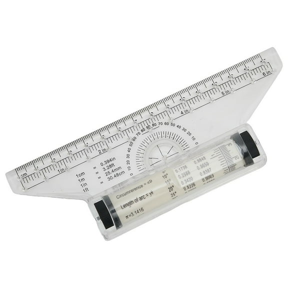 Smooth Rolling Parallel Ruler 15cm 30cm for Architects and DIY Projects