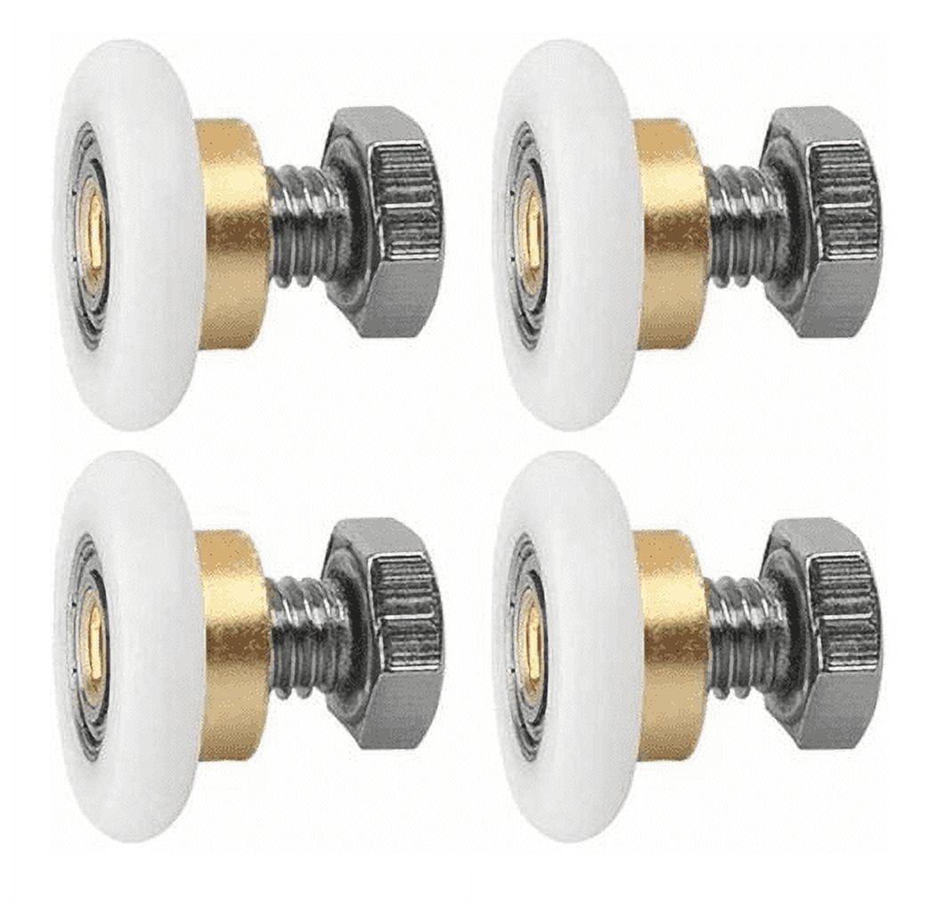 Smooth Rolling Sliding Door Pulleys, Ultra-quiet Bathroom Shower Door ...