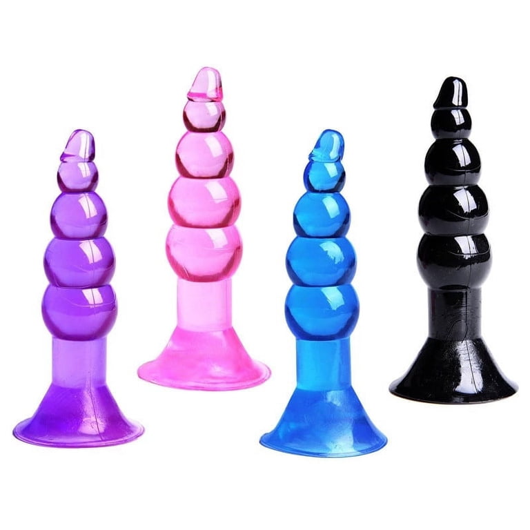Smooth Silicone Anal Beads Adult Butt Toy Smooth Flexible Increasing Size  Medium - Walmart.com